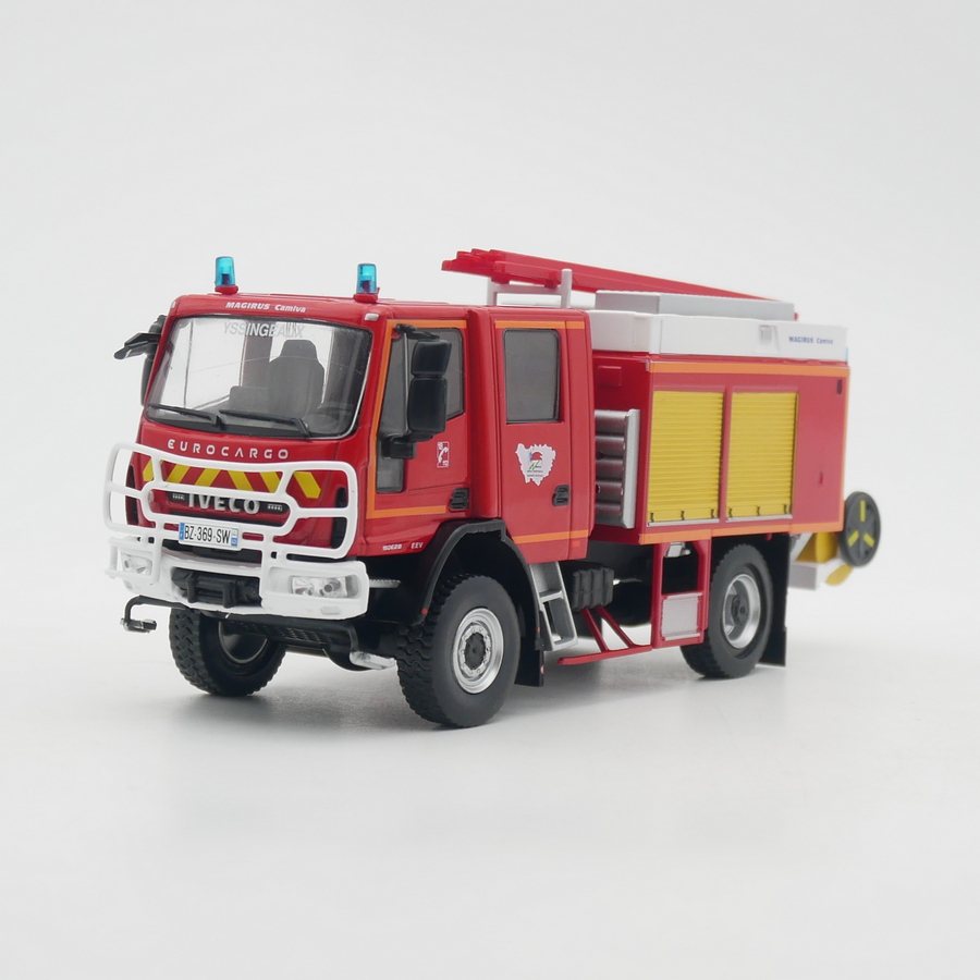 Ixo 1:43 Iveco 180 E28 Magirus依维柯马基路斯消防车汽车模型