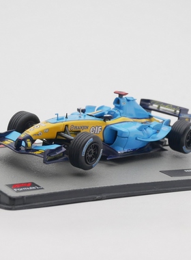 ixo 1:43 雷诺F1赛车合金汽车模型RENAULT R24 2004 Jarno Trulli