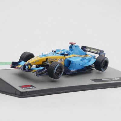 ixo 1:43 雷诺F1赛车合金汽车模型RENAULT R24 2004 Jarno Trulli