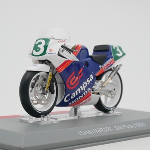 ixo 1:18 Moto GP 1988 Honda NSR250 Sito Pons本田摩托车模型