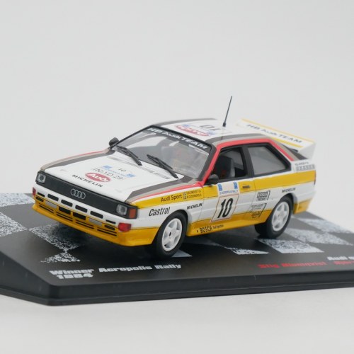 ixo 1:43 Audi Quattro A2 WRC 1984奥迪拉力赛车合金车模型玩具