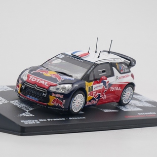 WRC Citroen DS3 Loeb雪铁龙勒布拉力赛车汽车模型 2012 ixo