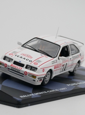 ixo 1:43 Ford Sierra RS WRC 1987福特拉力赛车合金汽车模型玩具