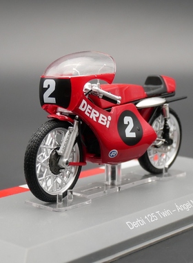 ixo 1/18 Moto GP 1971 Derbi 125 Twin德比摩托车赛车模型玩具