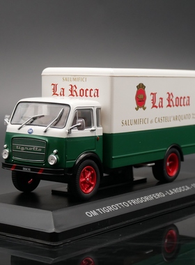 ixo 1:43 OM Tigrotto Frigorifero 1963奥姆卡车合金汽车模型