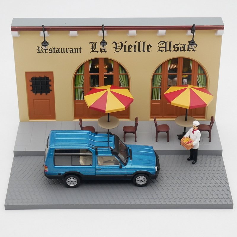 Ixo 1:43 Matra Simca Rancho马特拉旅行车场景沙盘合金汽车模型