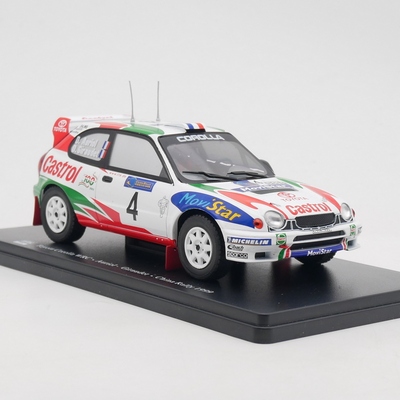 Ixo 1:24 Toyota Corolla WRC 1999丰田卡罗拉赛车合金汽车模型