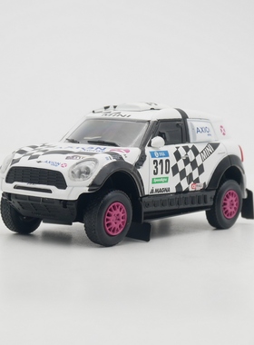 ixo 1:43 Mini All4 Dakar 2016宝马迷你达喀尔赛车汽车模型玩具