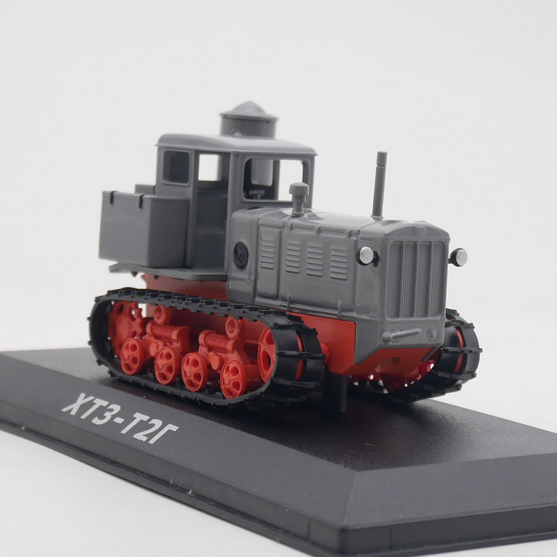 ixo 1:43 XT3-T2Г苏联履带式拖拉机合金汽车模型收藏金属玩具车