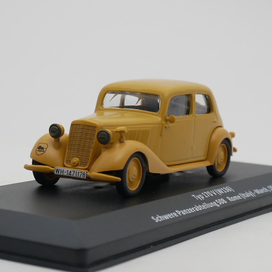 Ixo 1:43 Mercedes-Benz 170 V W136 奔驰二战德国军车合金车模型