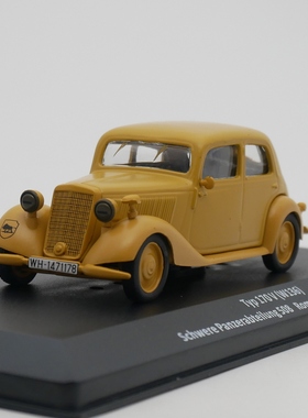 Ixo 1:43 Mercedes-Benz 170 V W136 奔驰二战德国军车合金车模型