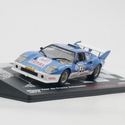 ixo 1:43 Ligier JS2 WRC 1972利吉尔拉力赛车合金汽车模型冠军车