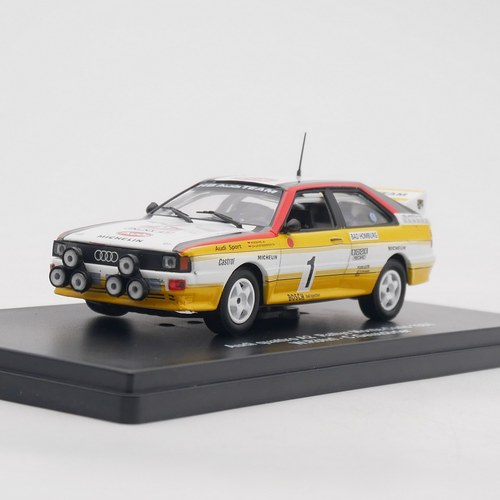 ixo 1:43 Audi Quattro A2 WRC 1984奥迪拉力赛车合金车模型玩具