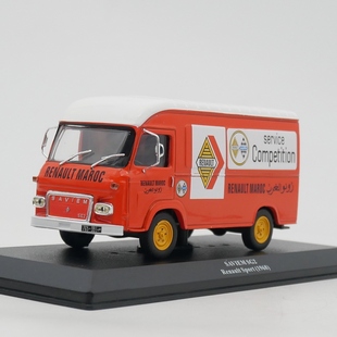 Renault ixo 1968萨维姆雷诺赛车队后勤车辆模型 Saviem SG2