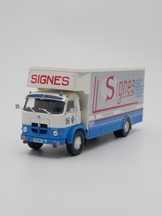 ixo 1:43 Berliet Europa贝利埃厢式货车卡车合金车模金属玩具车