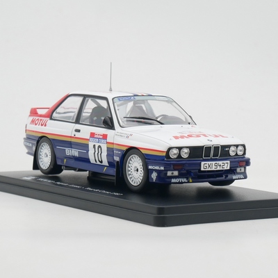 IXO 1:24 BMW M3 WRC 1987宝马拉力赛车合金汽车模型收藏玩具车