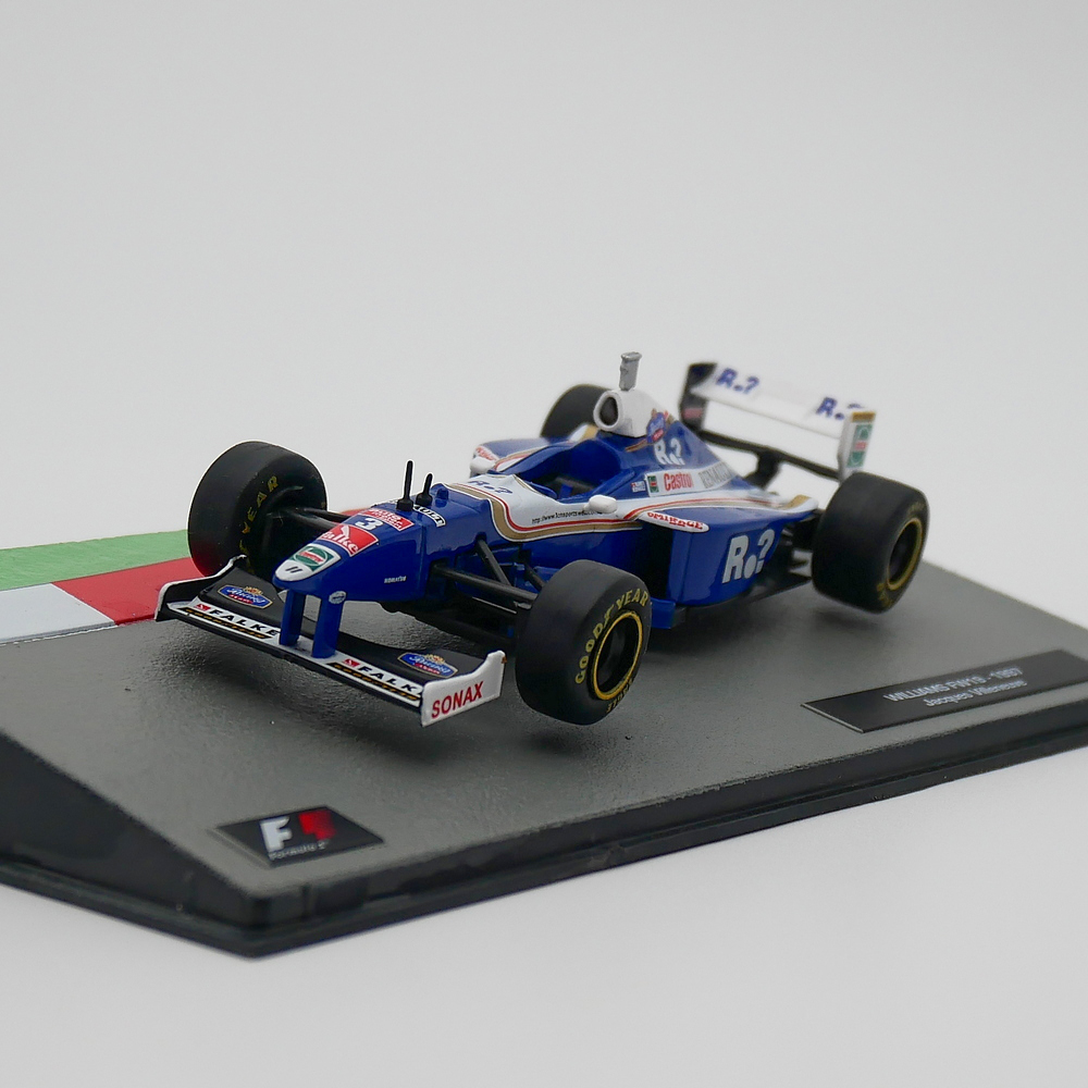 ixo 1:43 F1赛车合金车模Williams FW19 1997 Jacques Villeneuve