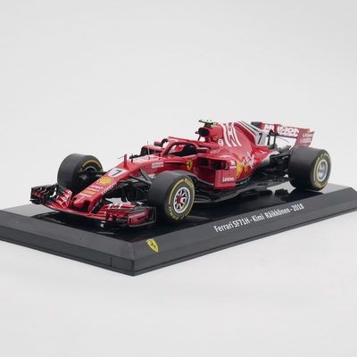 ixo 1:24 FERRARI SF71H Kimi Raikkonen 2018莱科宁法拉利F1赛车