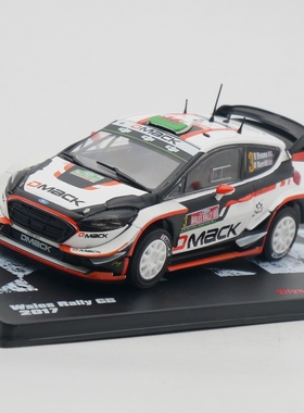 ixo 1:43 Ford Fiesta WRC 2017福特嘉年华拉力赛车合金汽车模型