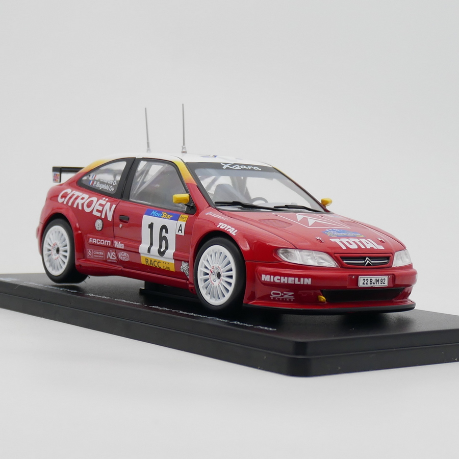 IXO 1:24 Citroen Xsara WRC 1999雪铁龙赛纳拉力赛车模型玩具车