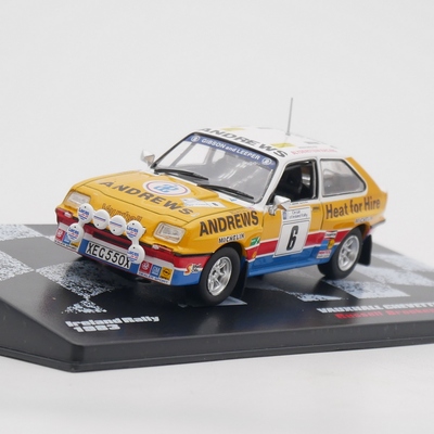 ixo 1:43 Peugeot 106 Loeb WRC 1997标致拉力赛车汽车模型玩具