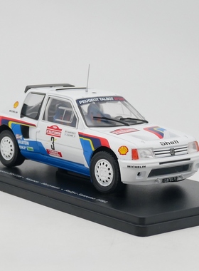 IXO 1:24 Peugeot 205 T16 WRC 1984标致拉力赛车合金汽车模型