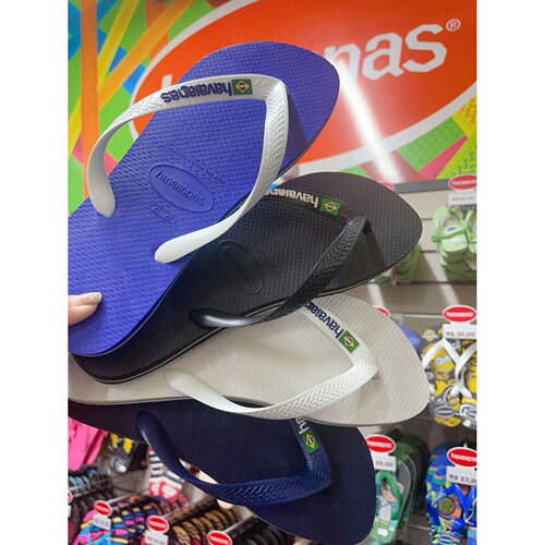巴西havaianas国旗款哈瓦那人字拖中性亲子鞋男女款防滑夹脚拖鞋