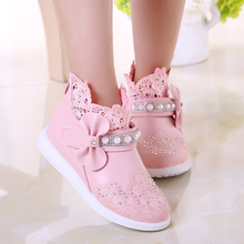Chaussures enfants en suède ronde totem pour printemps - semelle tendon - Ref 983113 Image 8
