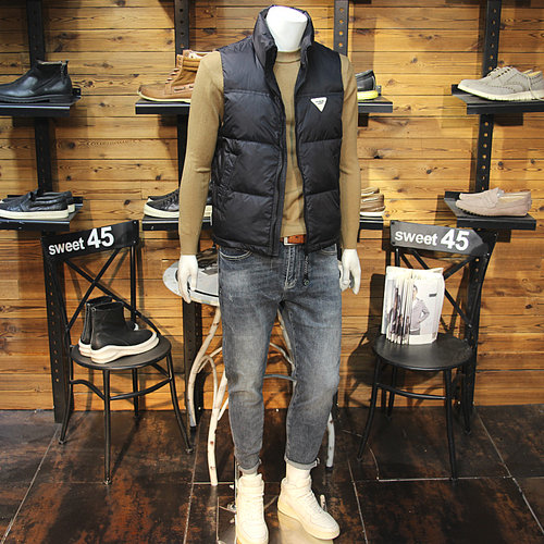 其它立领羽绒保暖马甲