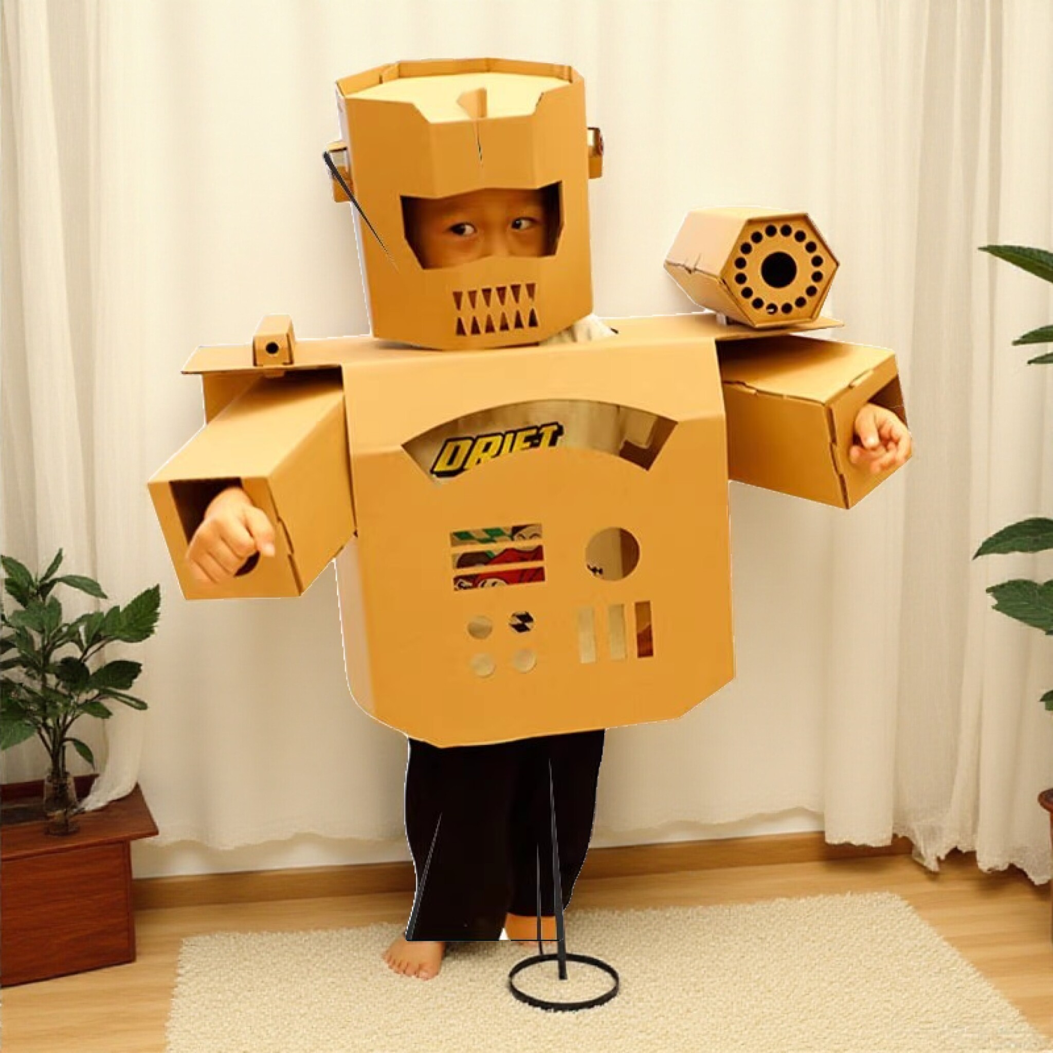 铠甲机器人diy拼装模型6男孩手工