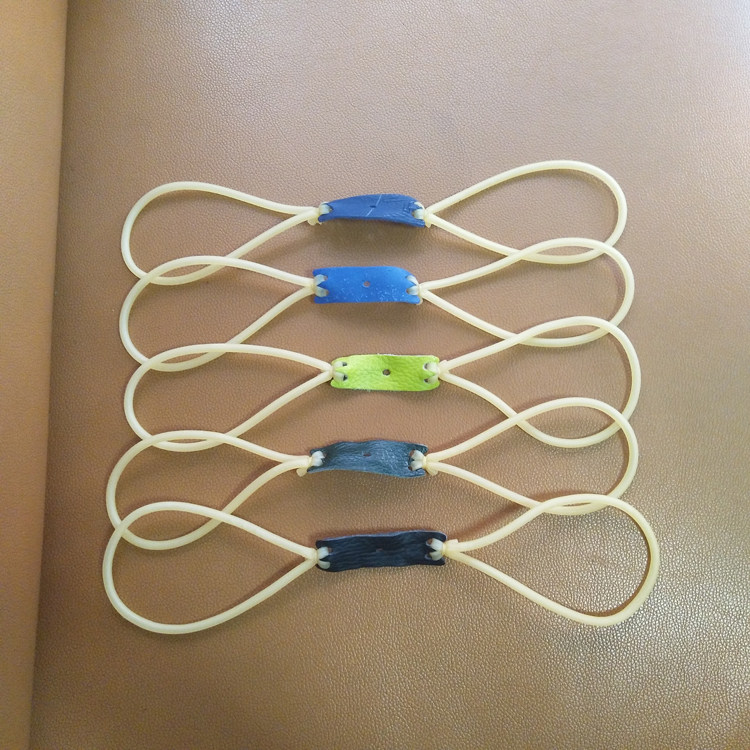 弹弓皮筋组高弹力耐用免绑圆皮筋3050拉乳胶管双股传统橡皮筋1745