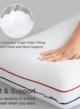 down lter羽丝绒纤维枕zon枕头枕芯工厂