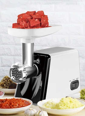 多功能绞肉机料理机 家用不锈钢辅食碎肉绞馅WON HOPPER