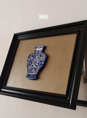 免机械打孔立体浮雕电表箱装饰画