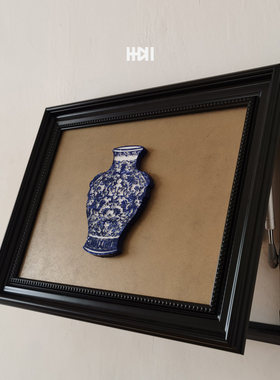 免机械打孔立体浮雕电表箱装饰画