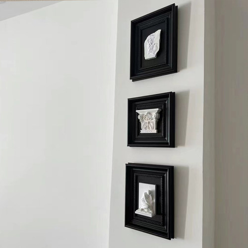 欧式罗马柱画浮雕立体装饰画挂画