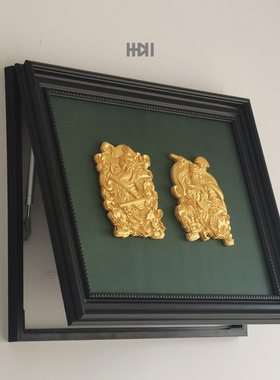 一加一电表箱装饰画立体浮雕