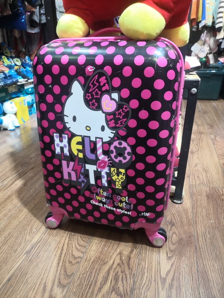 专柜正品凯蒂猫拉杆箱包大号19寸四轮万向轮