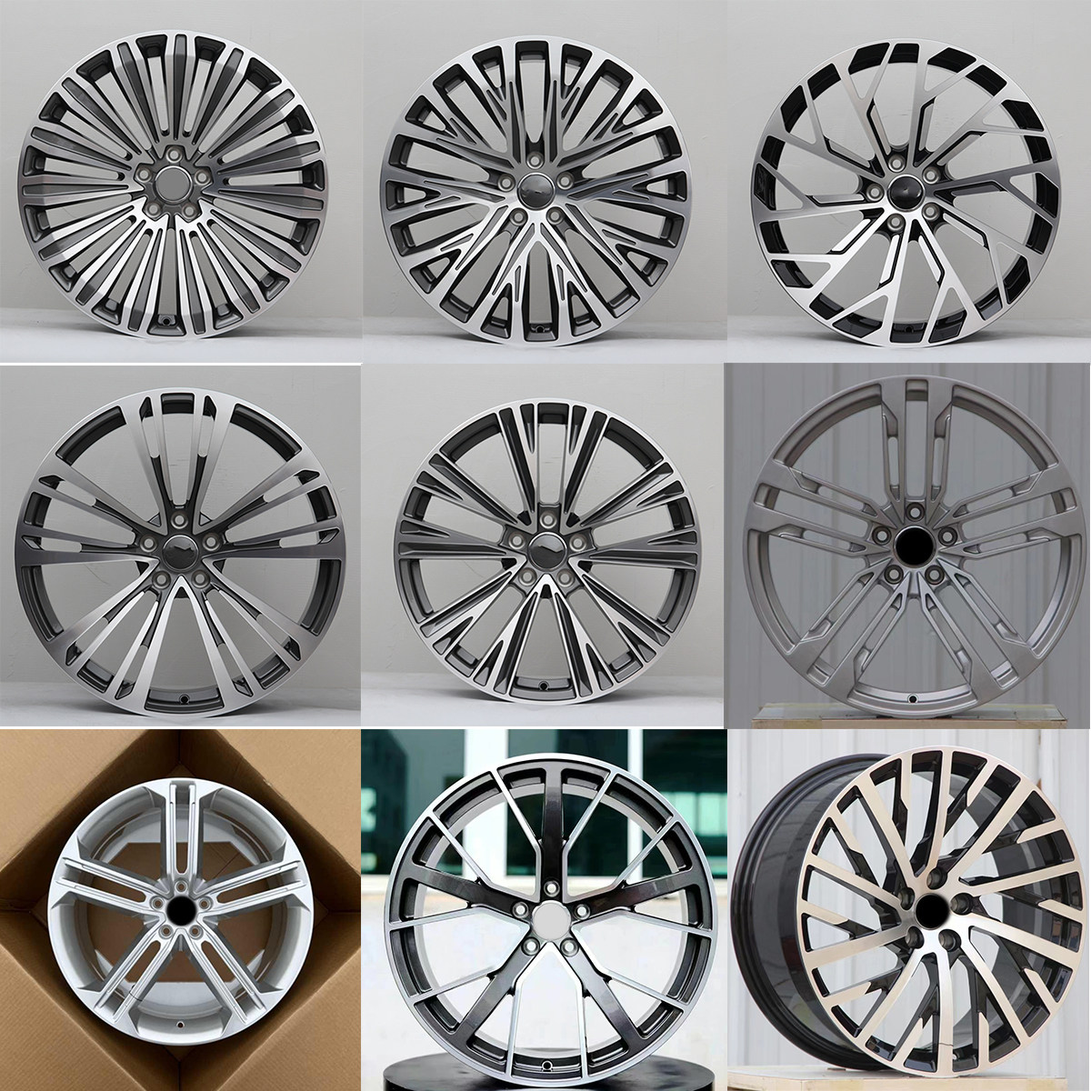 适用于18 19 20 21 22寸奥迪A8锻造轮毂 a4 a5 a6 a7 q5 q7 q8改