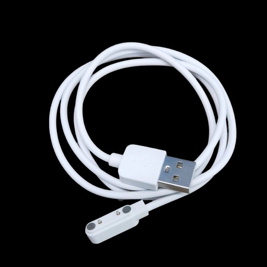 适用智力快车电话手表SWatch充电线儿童4触点2针磁吸式充电器配件