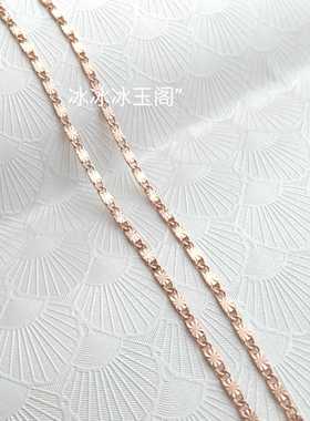 气质小众百搭颈链镀仿俄罗斯彩金