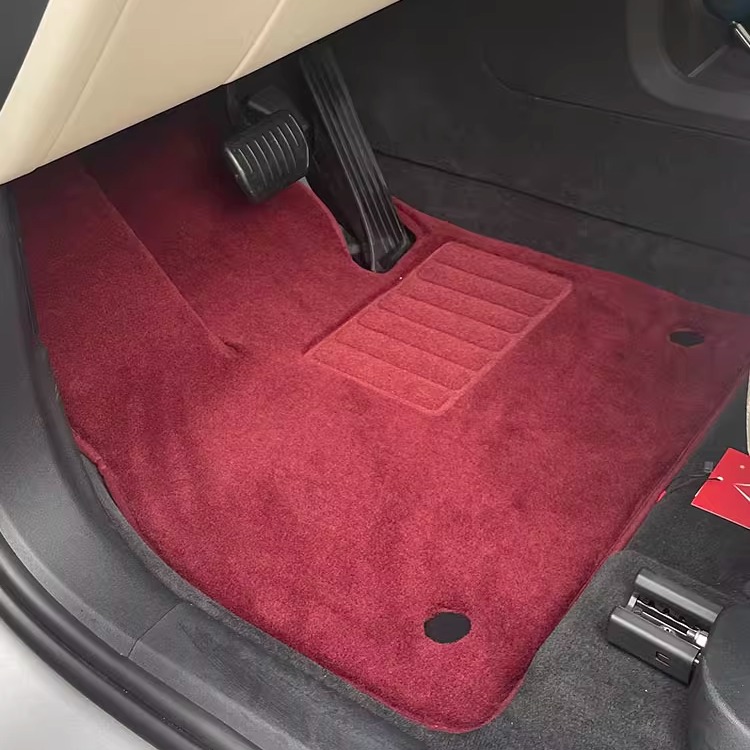 理想羊毛地毯环保汽车脚垫新品