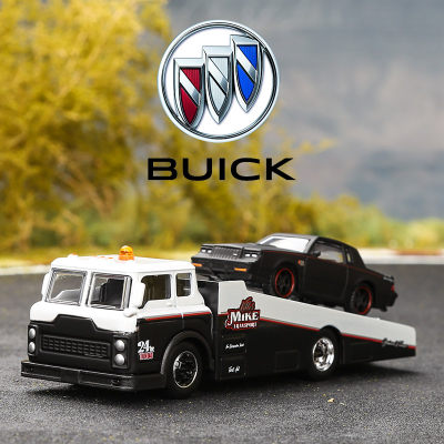 美驰图1:64运输车队拖车合金汽车模型收藏1987别克Buick T-Type