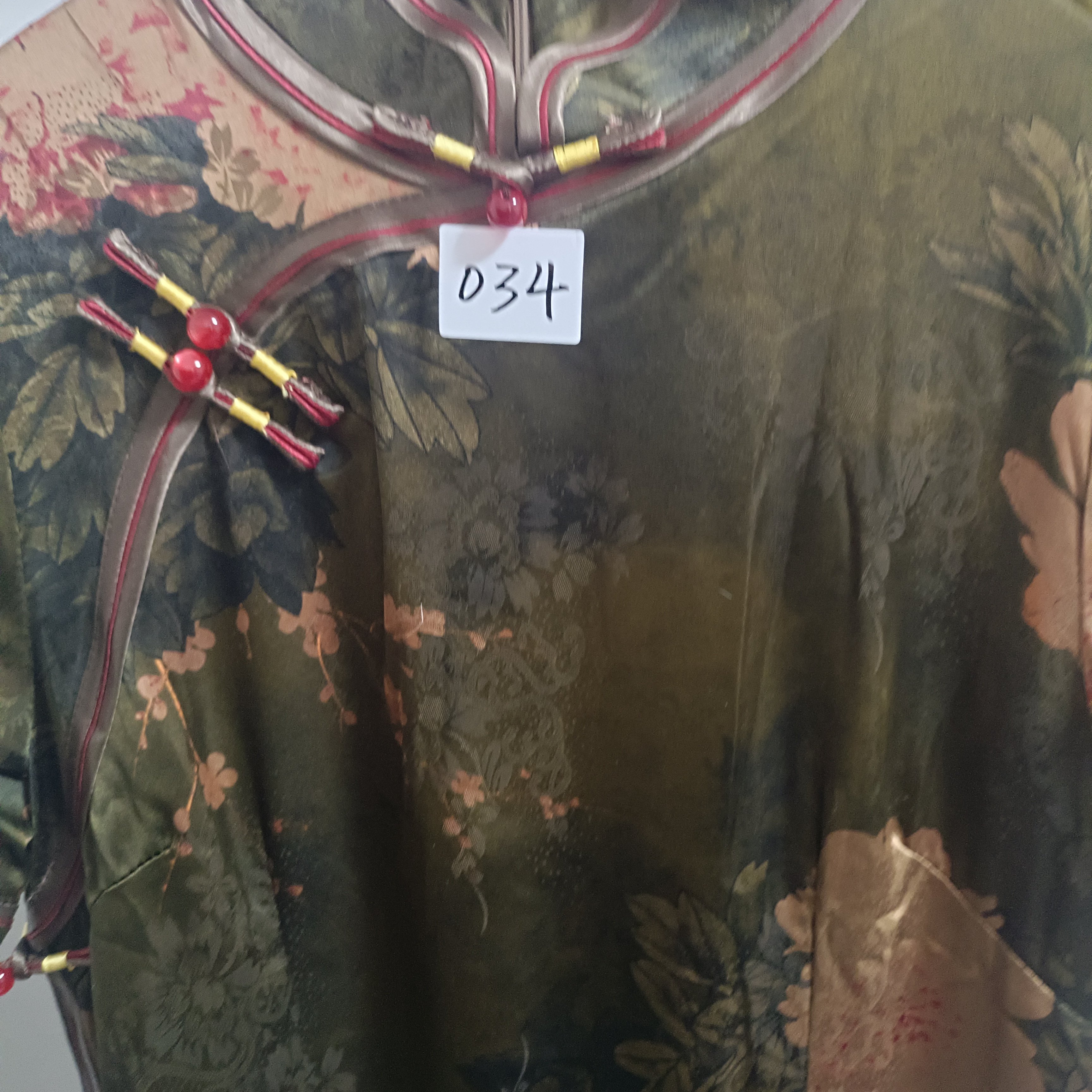 旗袍春夏款2026年新款花萝香云纱改良连衣裙女中长款宴会送考开业