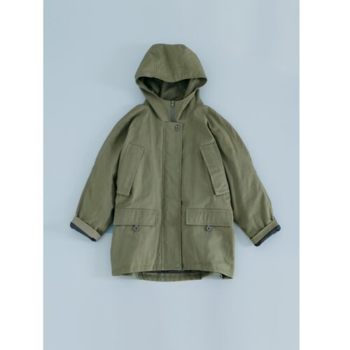 90白鹅绒军绿工装羽绒服