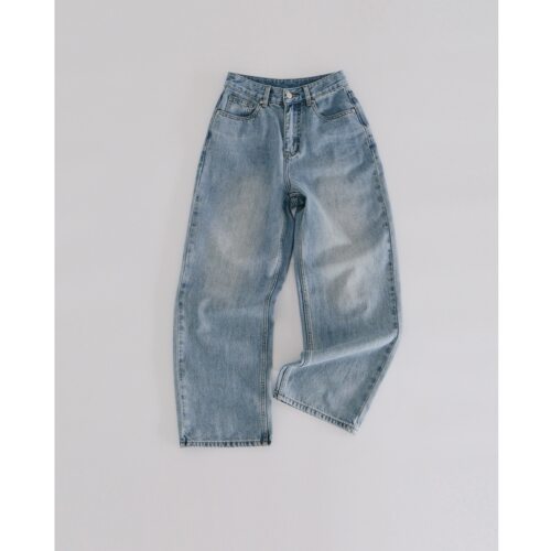 Ohh Cake Ryder瑞德 磨白浅水洗直筒牛仔裤 | 复古松弛 中性百搭