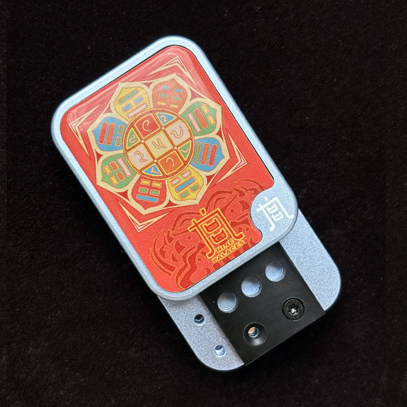 九宫推牌BPMODS价格签机械直推EDC解压玩具潮玩黑科技解压神器