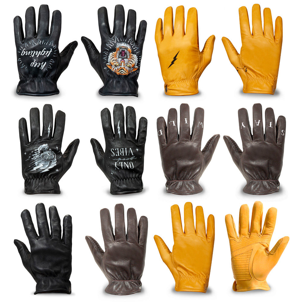 意大利DMD SHIELD复古摩托车手套 男款[代购]