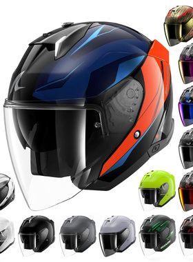 法国Shark Skwal I3 Jet摩托车头盔带LED热塑开放盔 2026款[代购]