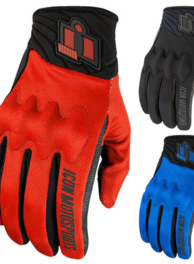 美国Icon Anthem 3 CE摩托车骑行手套 男款/女款 2025款[代购]